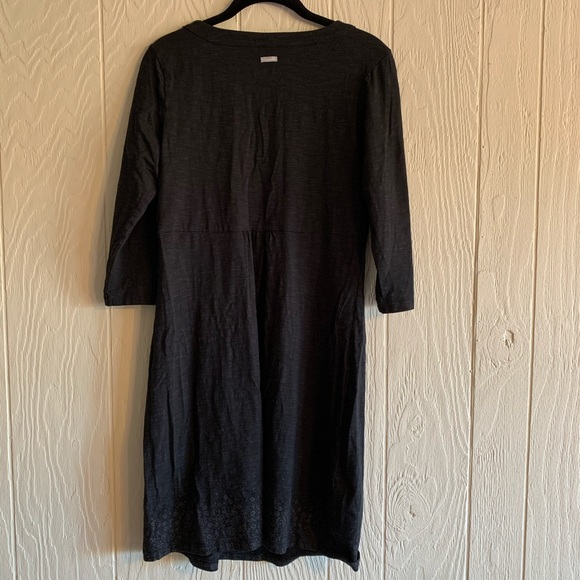 Columbia 3/4 Sleeves V Neck Shirt Dress - Picture 5 of 7